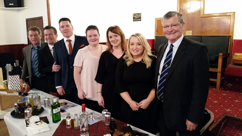 Burns Supper entertainers 2016